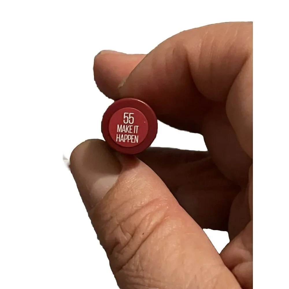 MAYBELLINE Super Stay Ink Crayon Lipstick Matte Longwear Lipstick 55 Make It Hap
